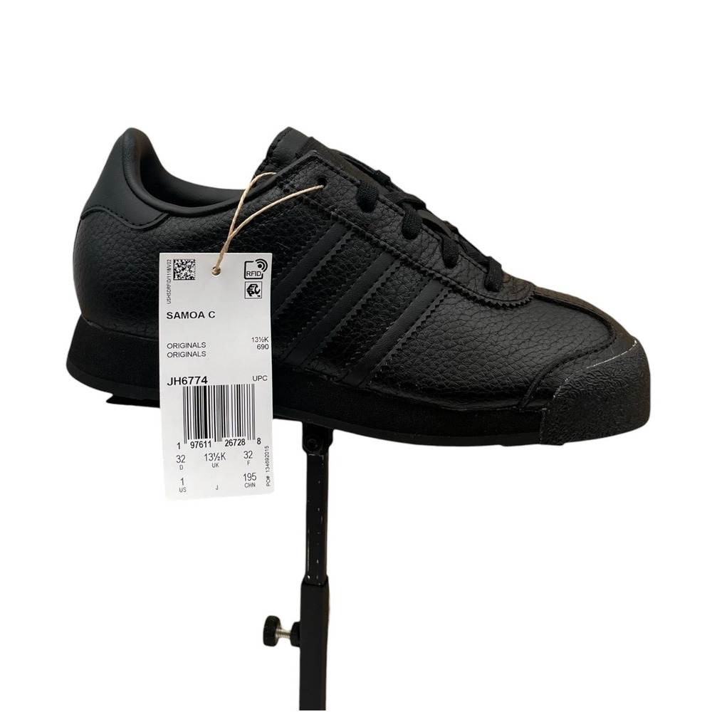 BRAND NEW adidas Kids Black Samoa C Sneakers